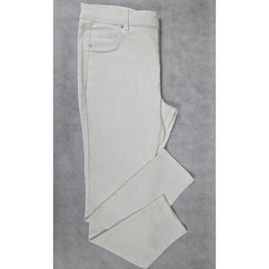 D. Jeans Womens Jean Pant Size 16 High Waist Skinny White NWT